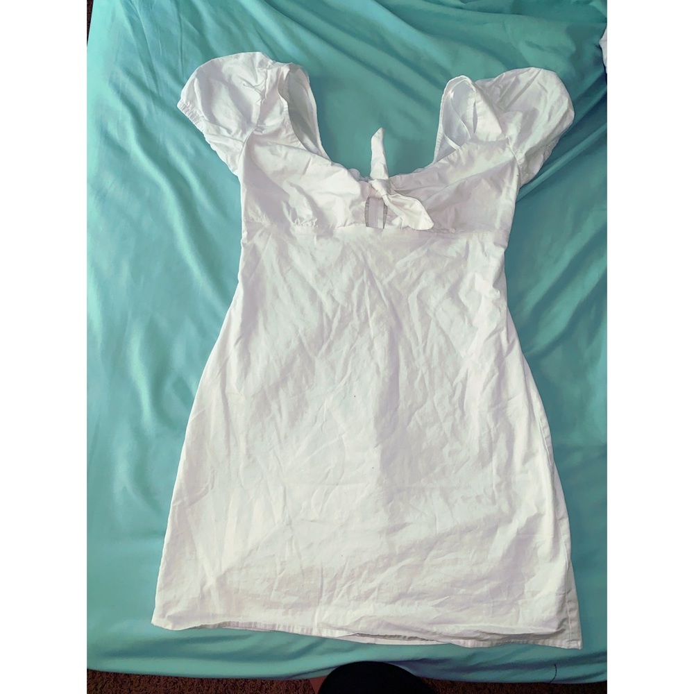 White summer dress